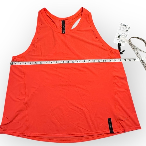 NWT ATHLETA x Allyson Felix Ultimate Legend Tank - Plus 1X Racing Red (Orange) - Picture 9 of 11